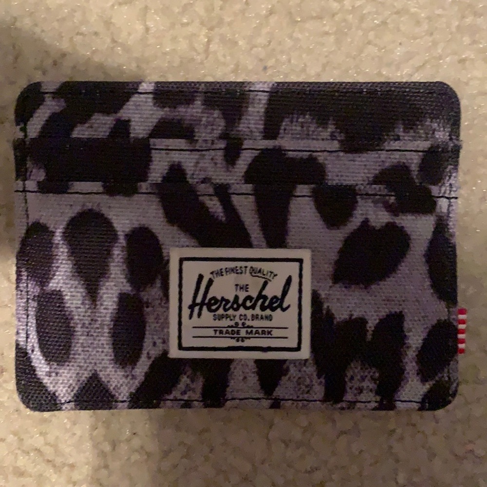 Herschel Leopard Card Holder